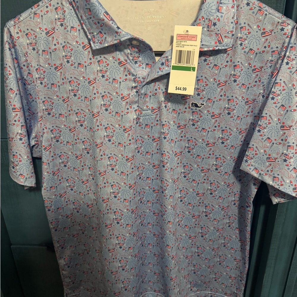 Vineyard Vines Boy’s Blue Polo Shirt